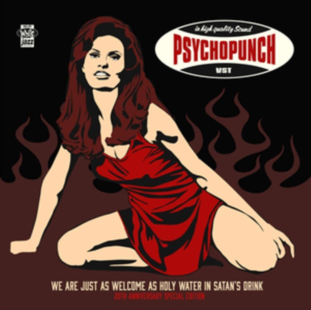 PSYCHOPUNCH | WE ARE JUST AS WELCOME AS HOLY WATER IN SATAN'S DRINK | VINYL RECORD (LP)