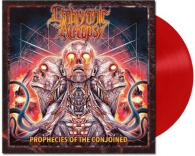 EMBRYONIC AUTOPSY | PROPHECIES OF THE CONJOINED (RED VINYL) | VINYL RECORD (LP)