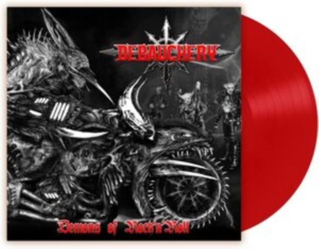 DEBAUCHERY | DEMONS OF ROCK'N'ROLL (RED VINYL) | VINYL RECORD (LP)