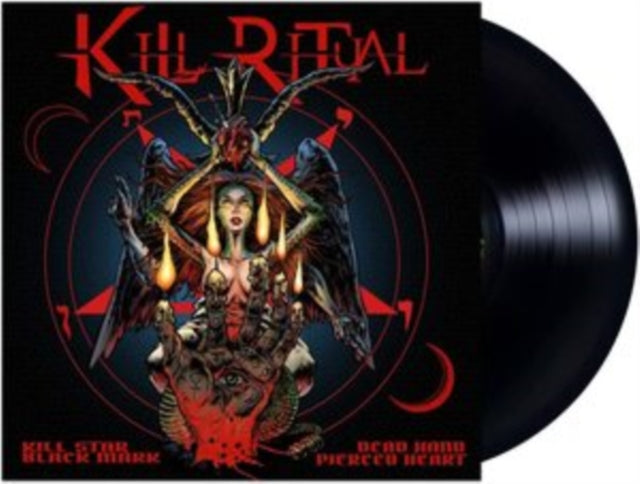KILL RITUAL | KILL STAR BLACK MARK DEAD HAND PIERCED HEART | VINYL RECORD (LP)