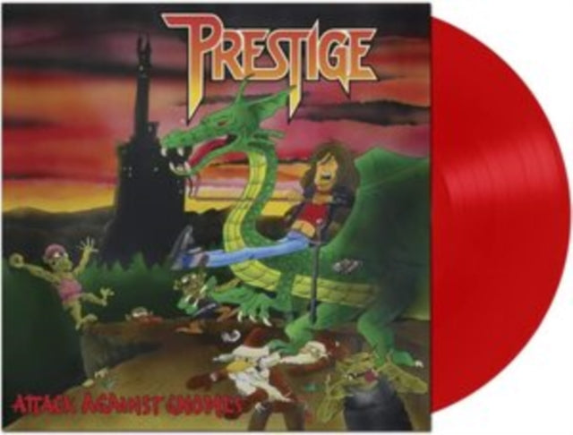 PRESTIGE | ATTACK AGAINST GNOMES (RED VINYL) | VINYL RECORD (LP)