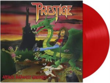 PRESTIGE | ATTACK AGAINST GNOMES (RED VINYL) | VINYL RECORD (LP)