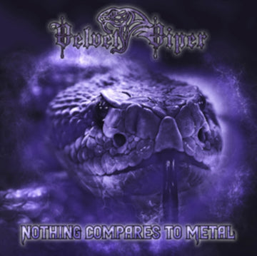 VELVET VIPER | NOTHING COMPARES TO METAL (TRANSPARENT VIOLET VINYL) | VINYL RECORD (LP)