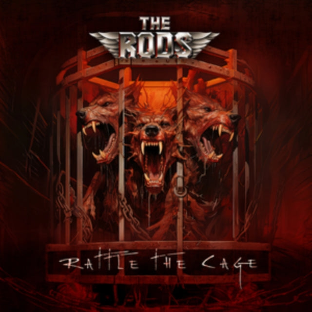 RODS | RATTLE THE CAGE (RED VINYL) | VINYL RECORD (LP)