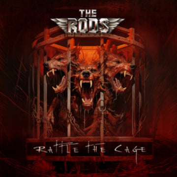 RODS | RATTLE THE CAGE (RED VINYL) | VINYL RECORD (LP)