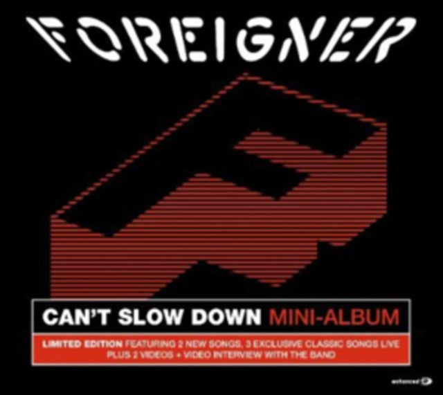 FOREIGNER | CAN'T SLOW DOWN | CD