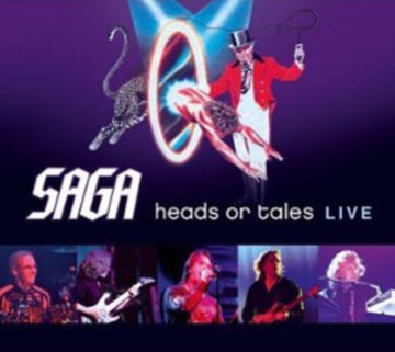 SAGA | HEADS OR TALES LIVE | CD