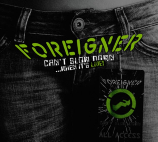 FOREIGNER | CAN'T SLOW DOWN: LIVE | VINYL RECORD (LP)