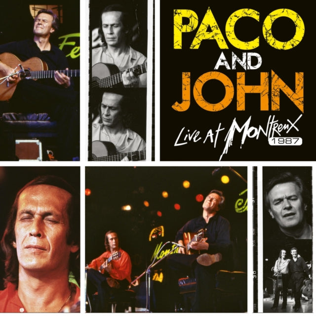 DE LUCIA, PACO | PACO & JOHN LIVE AT MONTREUX 1987 (LTD/YELLOW/ORANGE VINYL/2LP) | VINYL RECORD (LP)