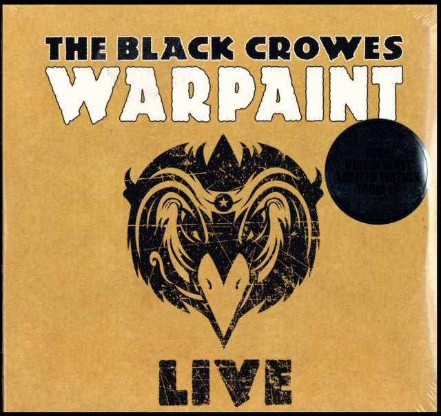 BLACK CROWES | WARPAINT LIVE | VINYL RECORD (LP)