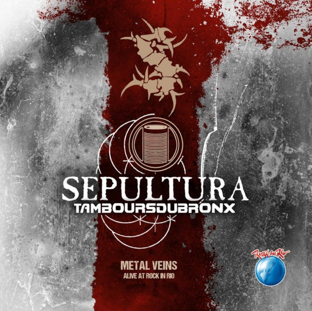 SEPULTURA | METAL VEINS - ALIVE AT ROCK IN RIO (LIMITED/2LP) | VINYL RECORD (LP)