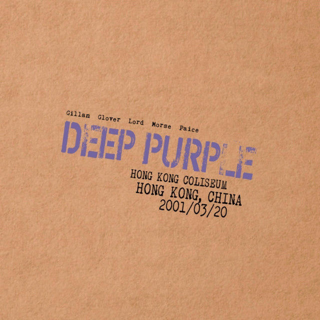 DEEP PURPLE | LIVE IN HONG KONG (PURPLE MARBLE/3LP) | VINYL RECORD (LP)