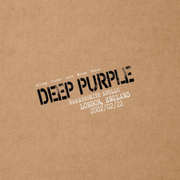 DEEP PURPLE | LIVE IN LONDON 2002 (3LP/IMPORT) | VINYL RECORD (LP)