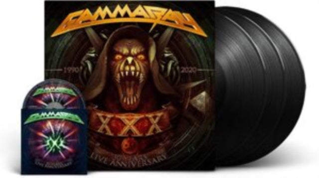 GAMMA RAY | 30 YEARS LIVE ANNIVERSARY (3LP) | VINYL RECORD (LP)