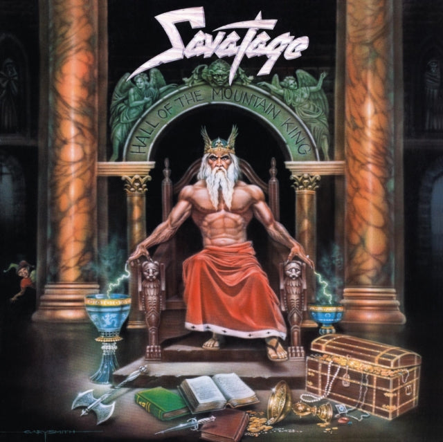 SAVATAGE | HALL OF THE MOUNTAIN KING (GOLD VINYL) | VINYL RECORD (LP)