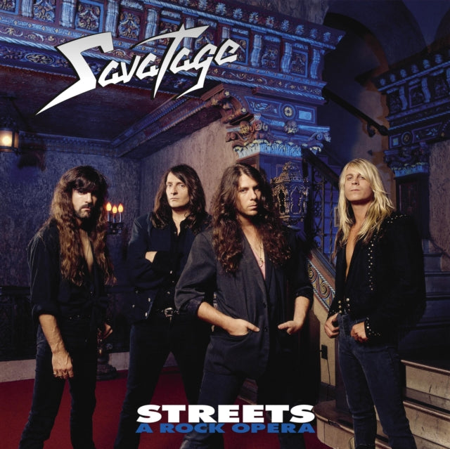 SAVATAGE | STREETS - A ROCK OPERA (OCEAN BLUE VINYL/2LP) | VINYL RECORD (LP)