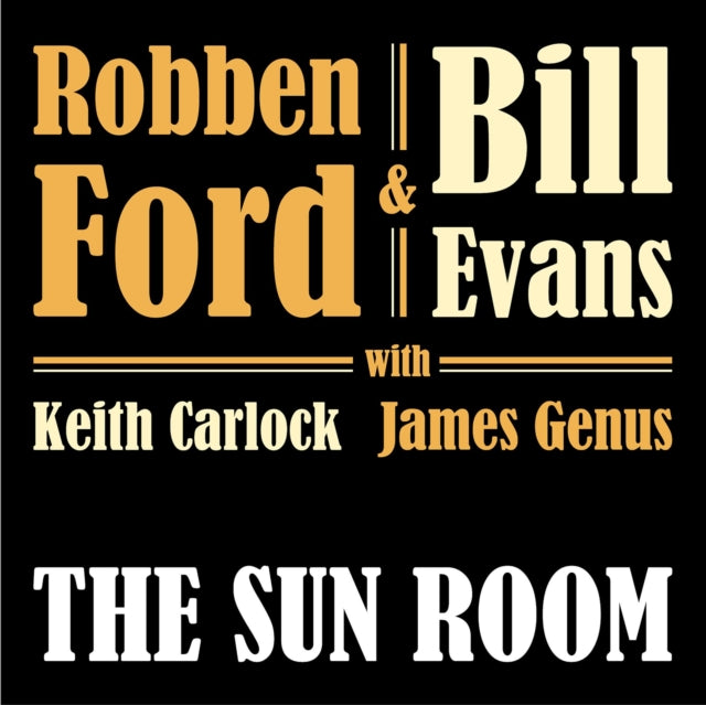 FORD, ROBBEN & BILL EVANS | SUN ROOM GATEFOLD | VINYL RECORD (LP)
