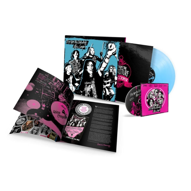 ALICE COOPER | LIVE FROM THE ASTROTURF (BLUE CURACAO VINYL/LP/DVD) | VINYL RECORD (LP)