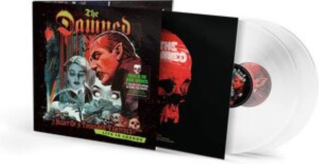 DAMNED | NIGHT OF A THOUSAND VAMPIRES (LIMITED CRYSTAL CLEAR/180G/2LP) | VINYL RECORD (LP)