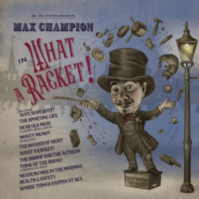 CHAMPION, MAX | MR. JOE JACKSON PRESENTS MAX CHAMPION IN WHAT A RACKET! | VINYL RECORD (LP)