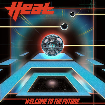 H.E.A.T.: WELCOME TO THE FUTURE (TRANSPARENT NEON ORANGE VINYL) | VINYL RECORD (LP)
