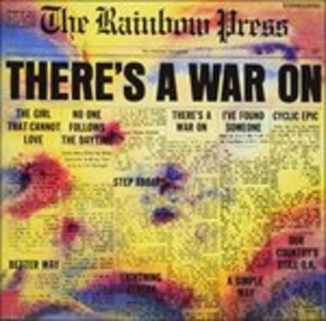RAINBOW PRESS | THERE'S A WAR ON | VINYL RECORD (LP)