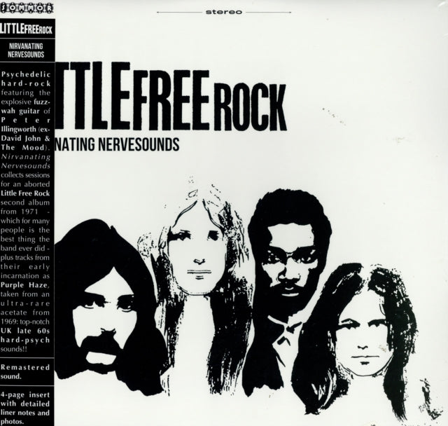 LITTLE FREE ROCK | NIRVANATING NERVESOUNDS | VINYL RECORD (LP)