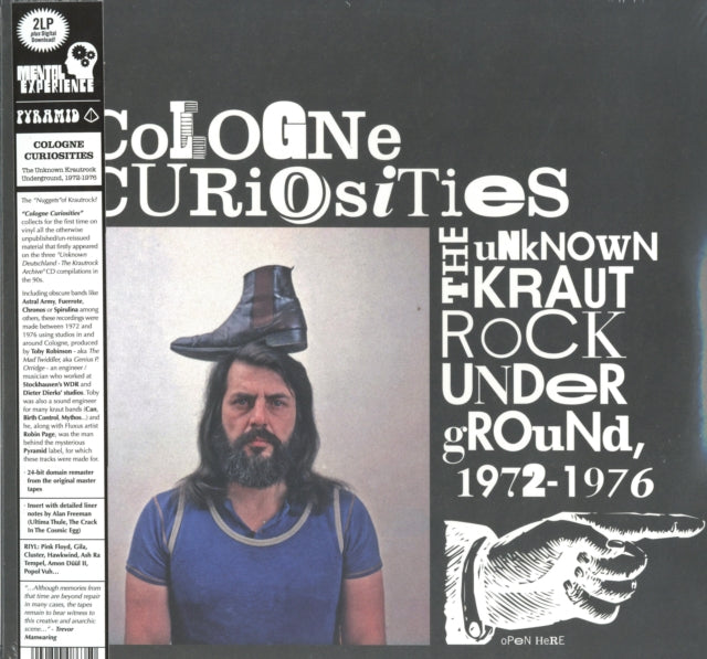 VARIOUS ARTISTS | COLOGNE CURIOSITIES: UNKNOWN KRAUTROCK UNDERGROUND 1972-1976 | VINYL RECORD (LP)