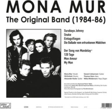MONA MUR | ORIGINAL BAND (1984-86) | VINYL RECORD (LP)