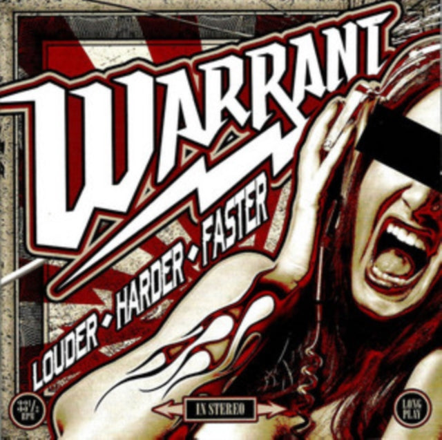 WARRANT | LOUDER HARDER FASTER | VINYL RECORD (LP)