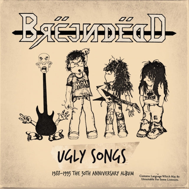 BREJNDEAD | UGLY SONGS 1988-1993 | VINYL RECORD (LP)