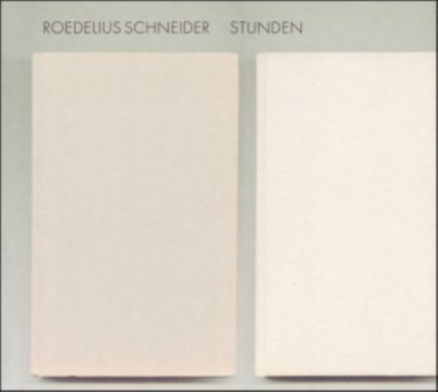 ROEDELIUS SCHNEIDER | STUNDEN | VINYL RECORD (LP)