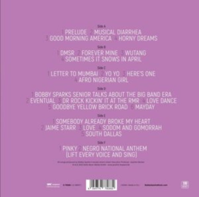 SPARKSII, BOBBY | PARANOIA (3LP) | VINYL RECORD (LP)