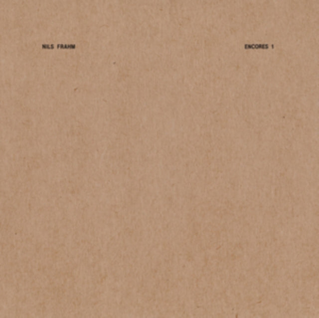 FRAHM, NILS | ENCORES 1 | VINYL RECORD (LP)