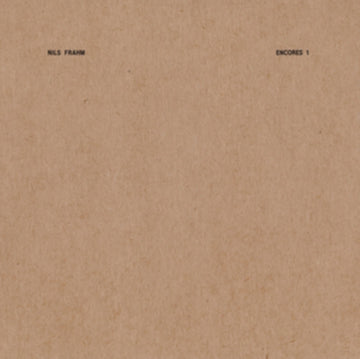 FRAHM, NILS | ENCORES 1 | VINYL RECORD (LP)