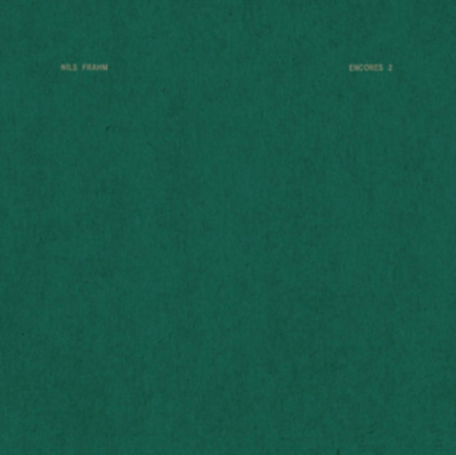 FRAHM, NILS | ENCORES 2 | VINYL RECORD (LP)