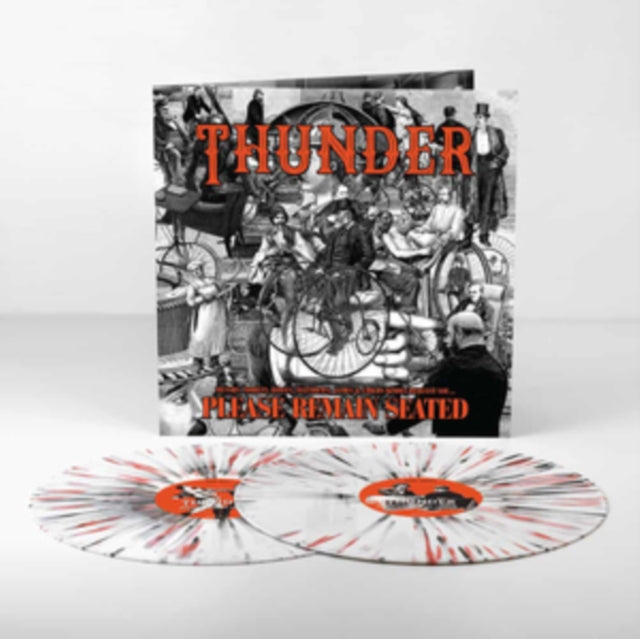 THUNDER | PLEASE REMAIN SEATED (LIMITED EDITION/ORANGE VINYL) | VINYL RECORD (LP)