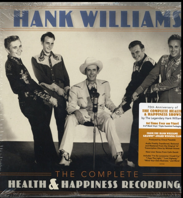 WILLIAMS, HANK | COMPLETE HEALTH & HAPPINESS RECORDINGS | VINYL RECORD (LP)