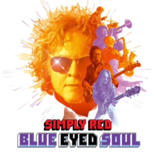 SIMPLY RED | BLUE EYED SOUL | VINYL RECORD (LP)