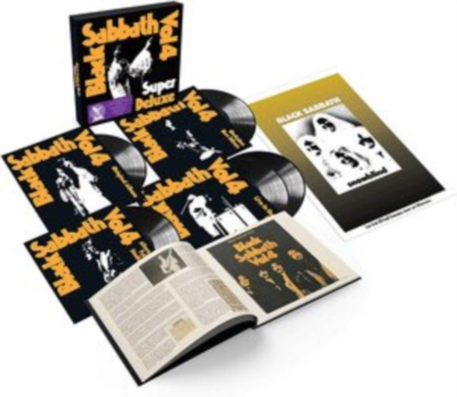 BLACK SABBATH | VOL. 4 (SUPER DELUXE/5LP BOX SET) | VINYL RECORD (LP)