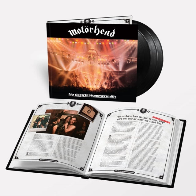 MOTORHEAD | NO SLEEP 'TIL HAMMERSMITH (X) (3LP) | VINYL RECORD (LP)