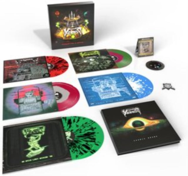 VOIVOD | FORGOTTEN IN SPACE (6LP/SPLATTER VINYL/DVD/BOOK/USB) | VINYL RECORD (LP)