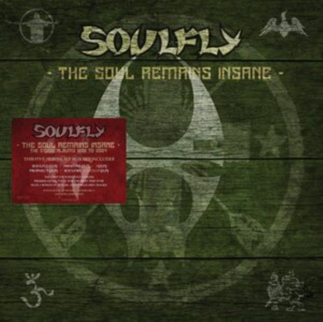 SOULFLY | SOUL REMAINS INSANE: THE STUDIO ALBUMS 1998 TO 2004 | VINYL RECORD (LP)