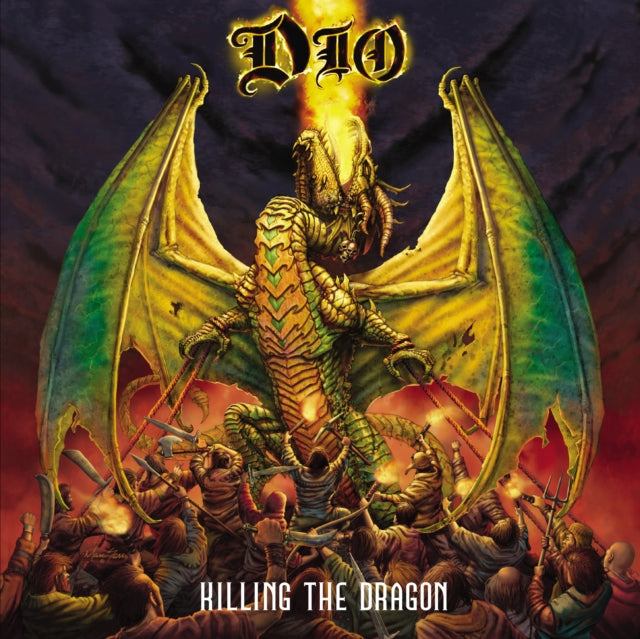DIO | KILLING THE DRAGON (RED & ORANGE SWIRL VINYL) | VINYL RECORD (LP)