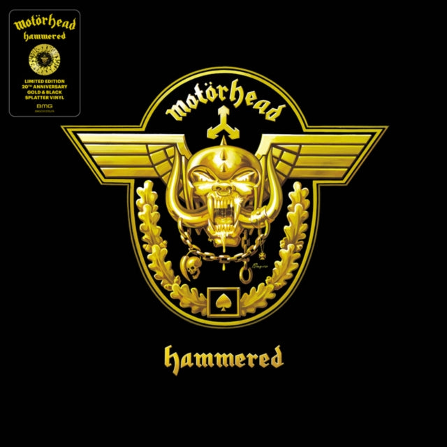 MOTORHEAD | HAMMERED (X) (20TH ANNIVERSARY) | VINYL RECORD (LP)