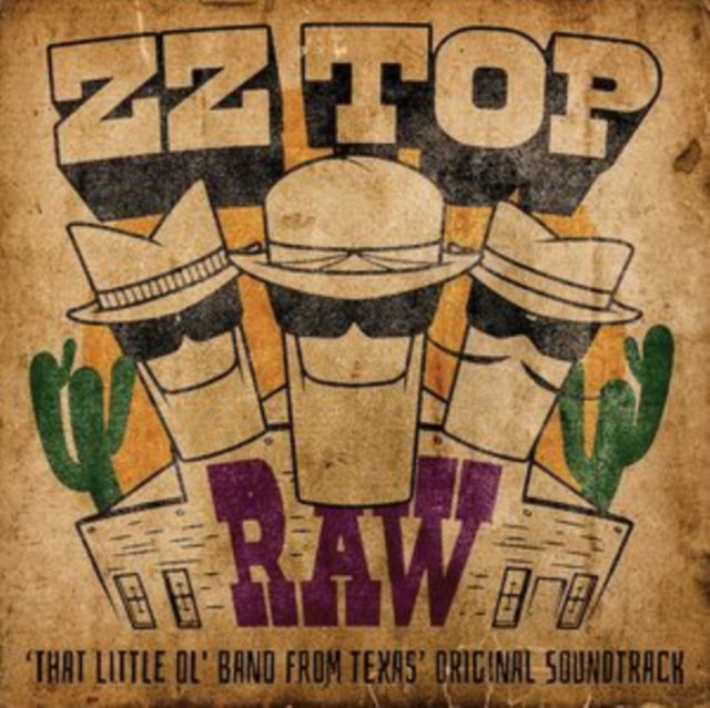 ZZ TOP | RAW (THAT LITTLE OL' BAND FROM TEXAS) OST | VINYL RECORD (LP)