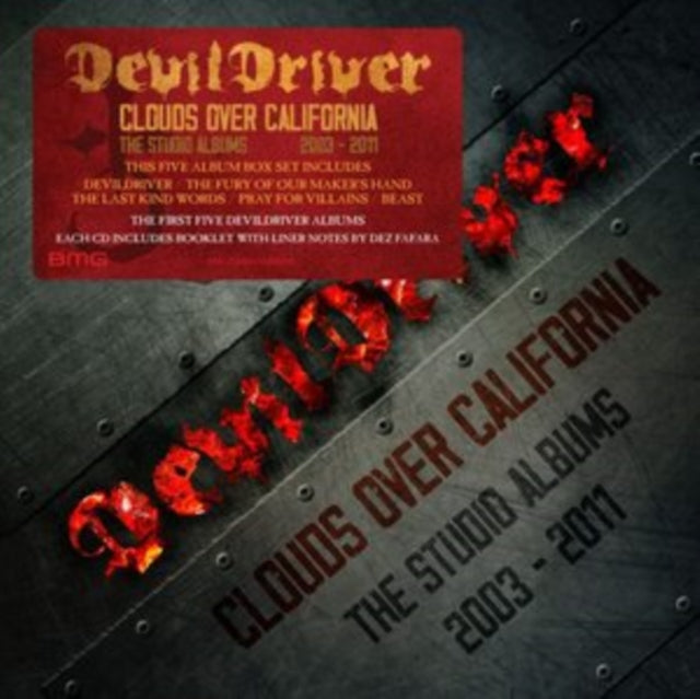 DEVILDRIVER | CLOUDS OVER CALIFORNIA: THE STUDIO ALBUMS 2003 - 2011 (5CD) | CD