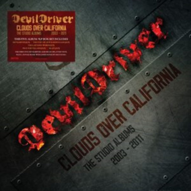 DEVILDRIVER | CLOUDS OVER CALIFORNIA: THE STUDIO ALBUMS 2003 - 2011Â (9LP) | VINYL RECORD (LP)