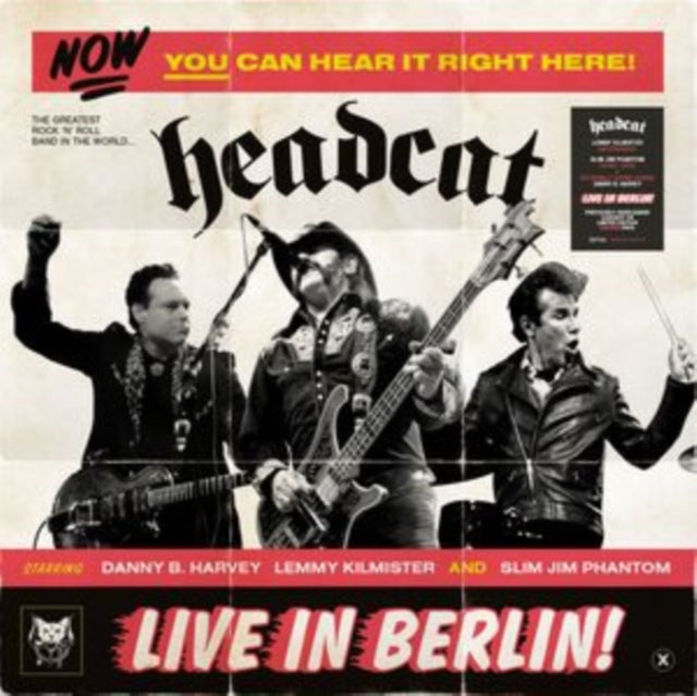 HEADCAT | LIVE IN BERLIN (2LP) | VINYL RECORD (LP)