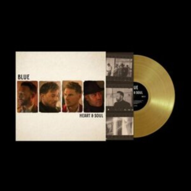 BLUE | HEART & SOUL (GOLD VINYL) | VINYL RECORD (LP)